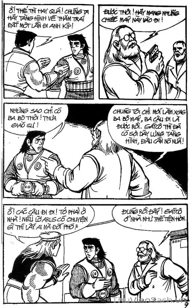 Truyện Tranh Dũng Sĩ Hesman trang 4
