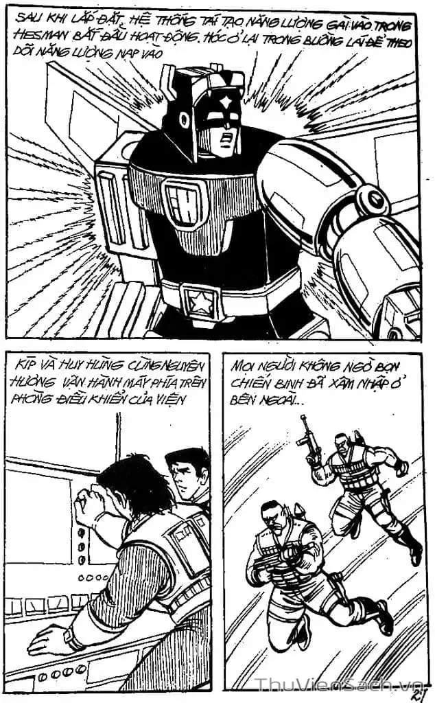 Truyện Tranh Dũng Sĩ Hesman trang 4