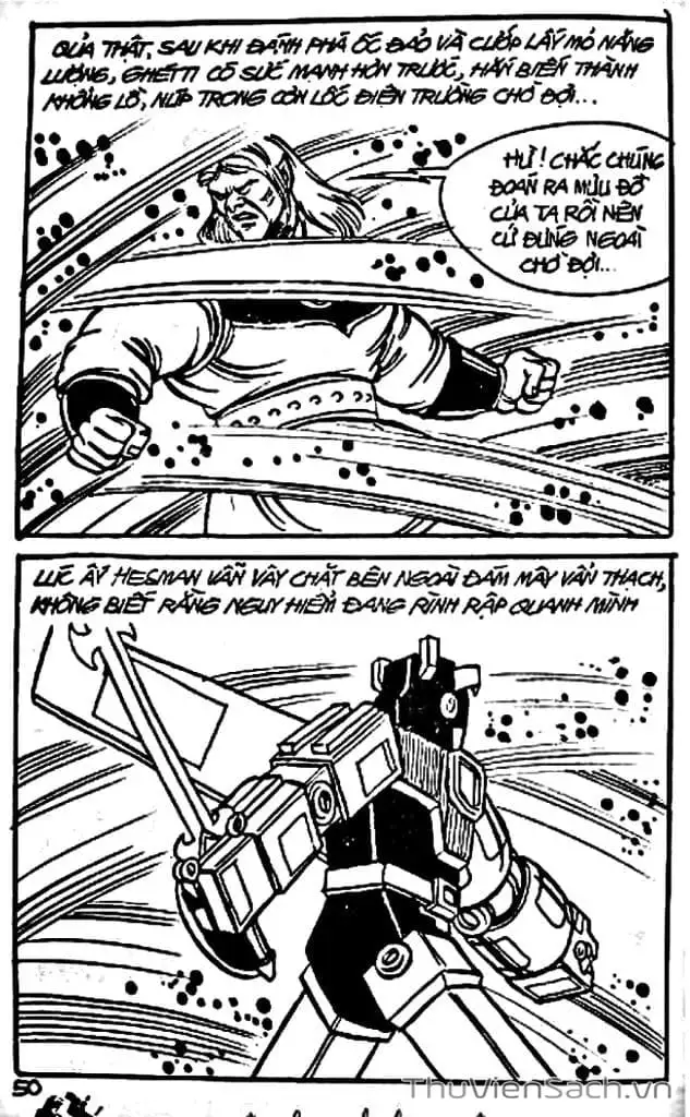 Truyện Tranh Dũng Sĩ Hesman trang 4
