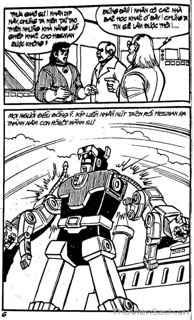 Truyện Tranh Dũng Sĩ Hesman trang 4