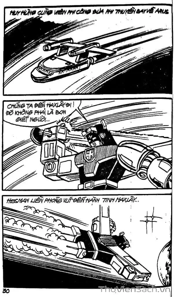 Truyện Tranh Dũng Sĩ Hesman trang 4