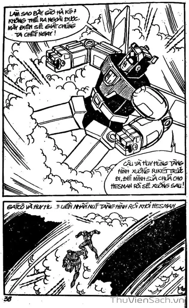 Truyện Tranh Dũng Sĩ Hesman trang 4