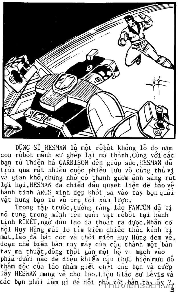 Truyện Tranh Dũng Sĩ Hesman trang 4