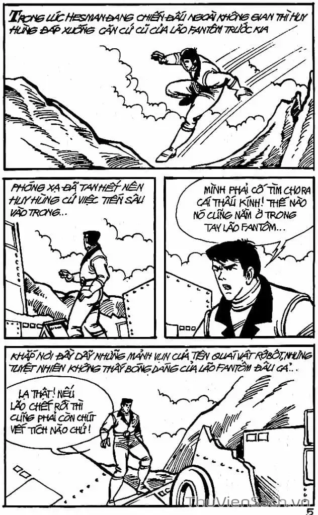 Truyện Tranh Dũng Sĩ Hesman trang 4