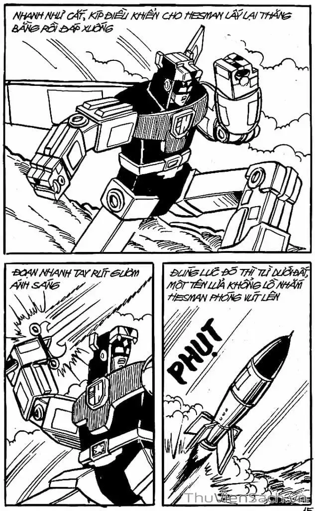 Truyện Tranh Dũng Sĩ Hesman trang 4