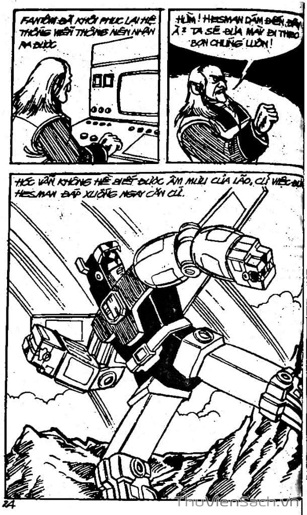 Truyện Tranh Dũng Sĩ Hesman trang 4
