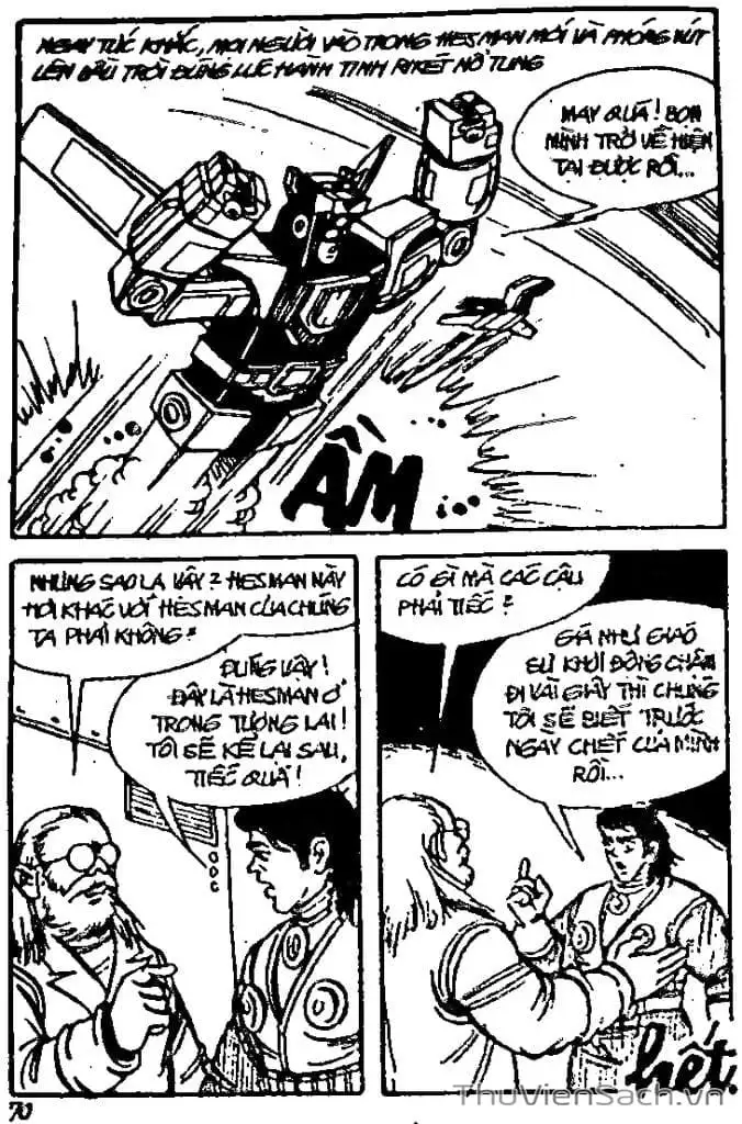Truyện Tranh Dũng Sĩ Hesman trang 4