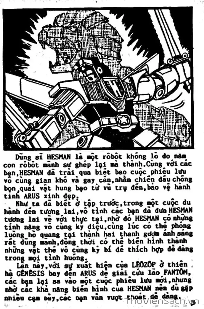 Truyện Tranh Dũng Sĩ Hesman trang 4