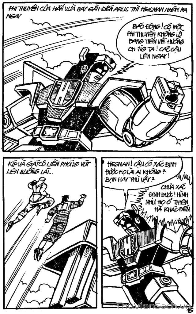 Truyện Tranh Dũng Sĩ Hesman trang 4