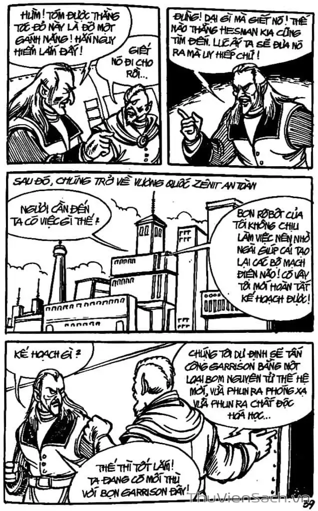 Truyện Tranh Dũng Sĩ Hesman trang 4
