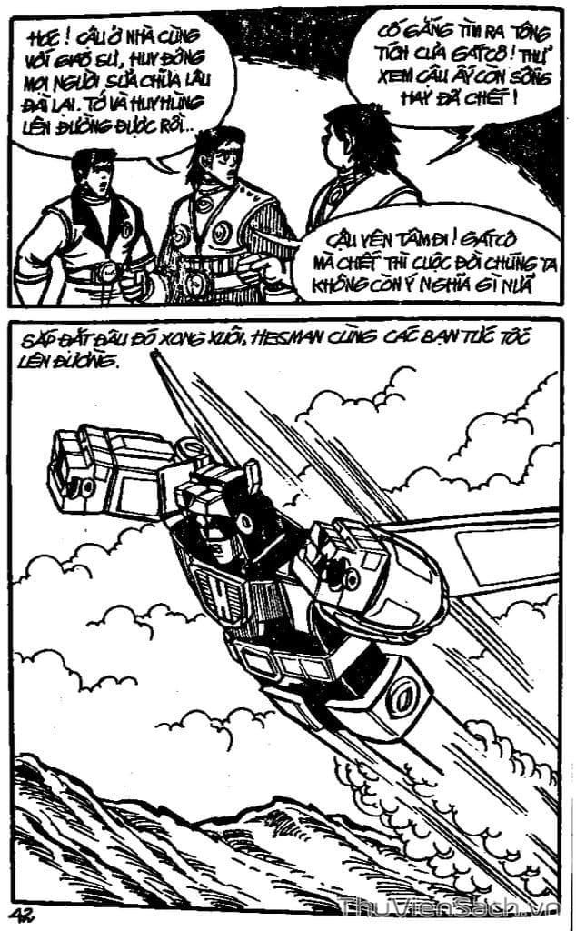 Truyện Tranh Dũng Sĩ Hesman trang 4