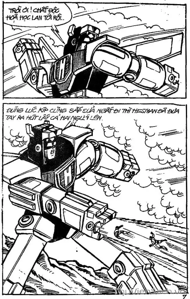 Truyện Tranh Dũng Sĩ Hesman trang 4