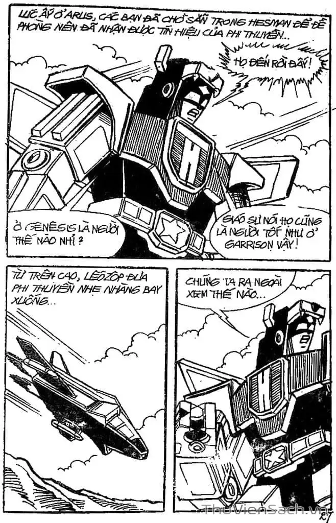 Truyện Tranh Dũng Sĩ Hesman trang 4