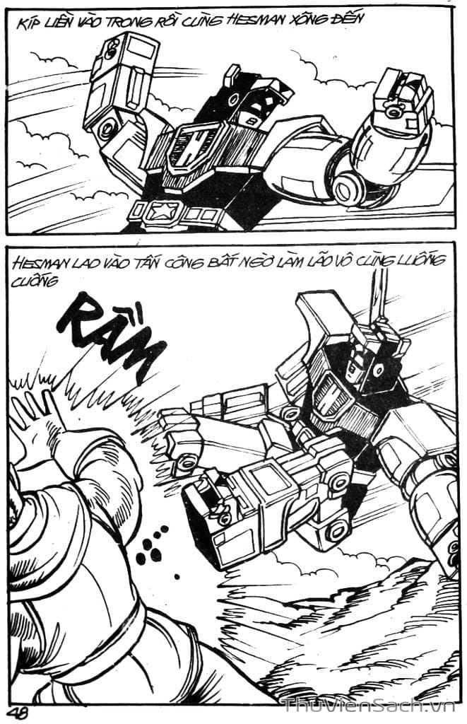 Truyện Tranh Dũng Sĩ Hesman trang 4