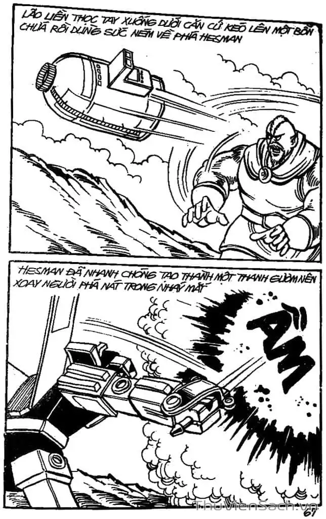 Truyện Tranh Dũng Sĩ Hesman trang 4