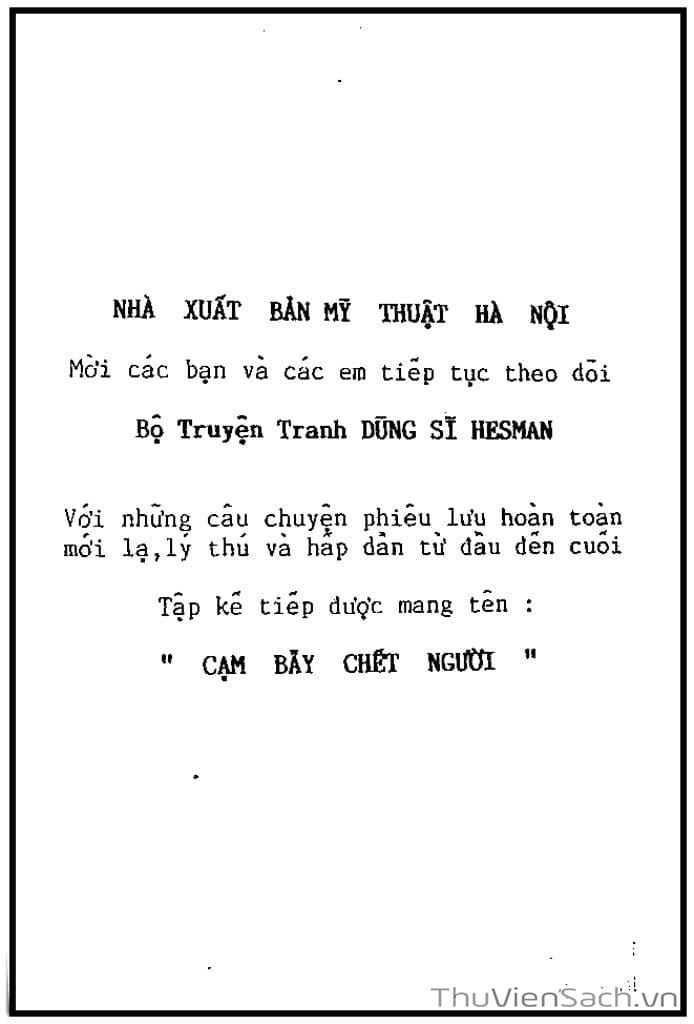 Truyện Tranh Dũng Sĩ Hesman trang 5941