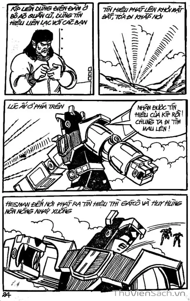 Truyện Tranh Dũng Sĩ Hesman trang 4