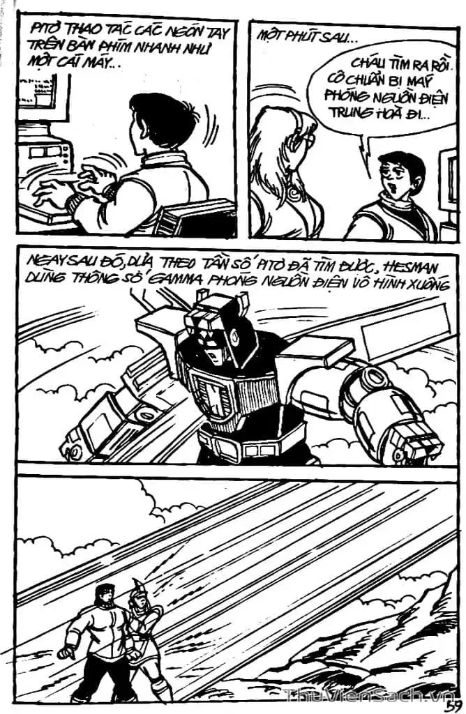 Truyện Tranh Dũng Sĩ Hesman trang 4
