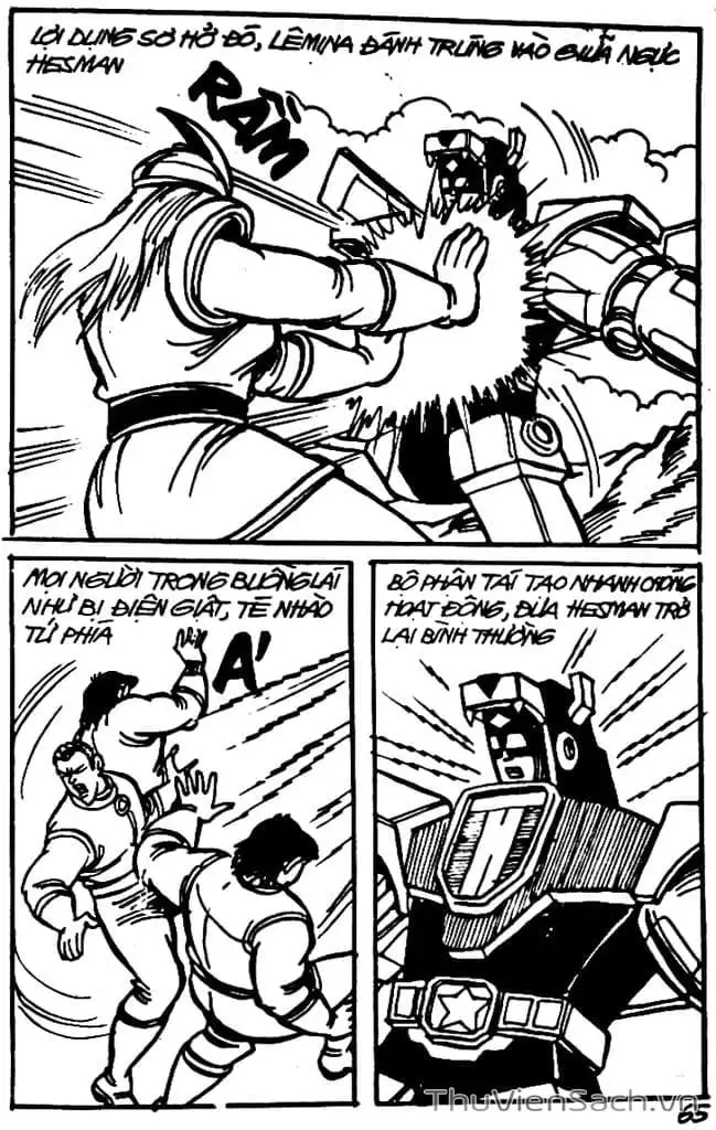 Truyện Tranh Dũng Sĩ Hesman trang 4