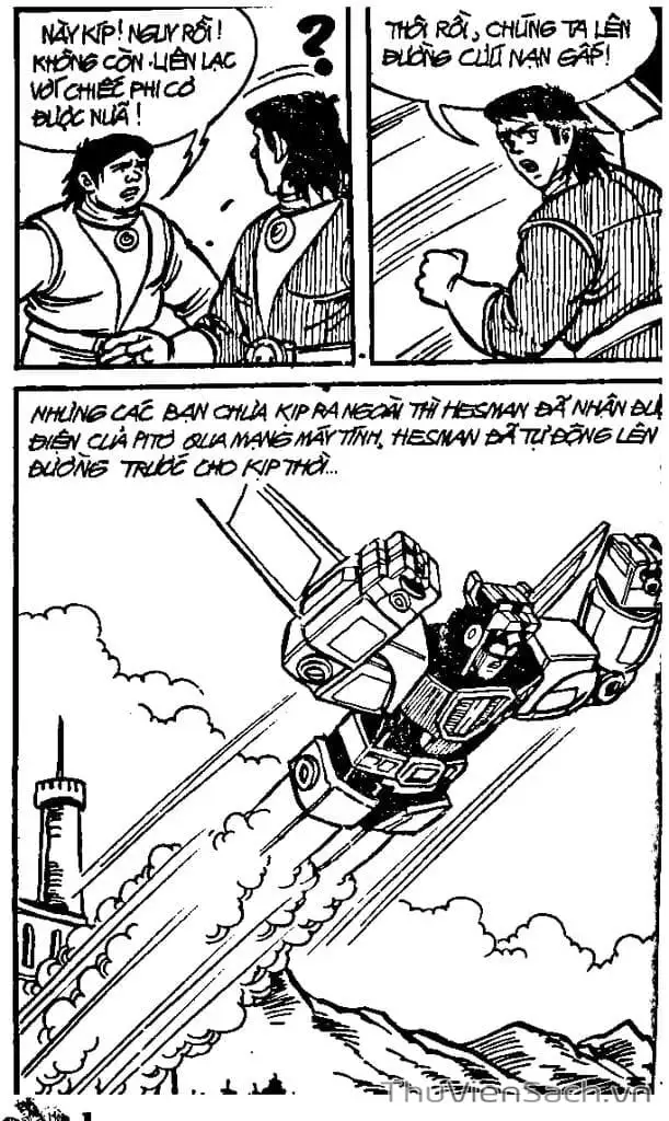 Truyện Tranh Dũng Sĩ Hesman trang 4