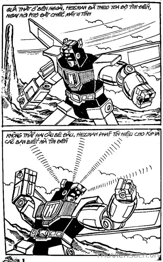 Truyện Tranh Dũng Sĩ Hesman trang 4