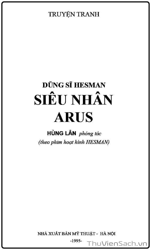 Truyện Tranh Dũng Sĩ Hesman trang 4