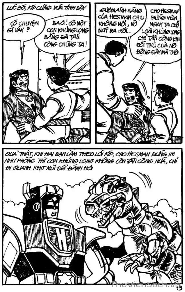 Truyện Tranh Dũng Sĩ Hesman trang 4