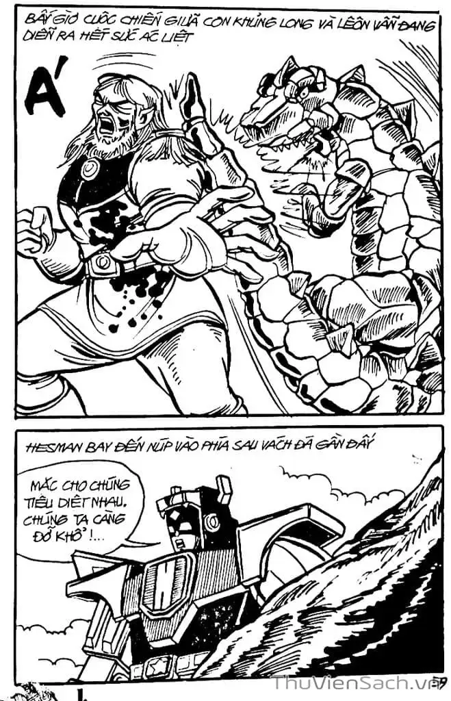 Truyện Tranh Dũng Sĩ Hesman trang 4