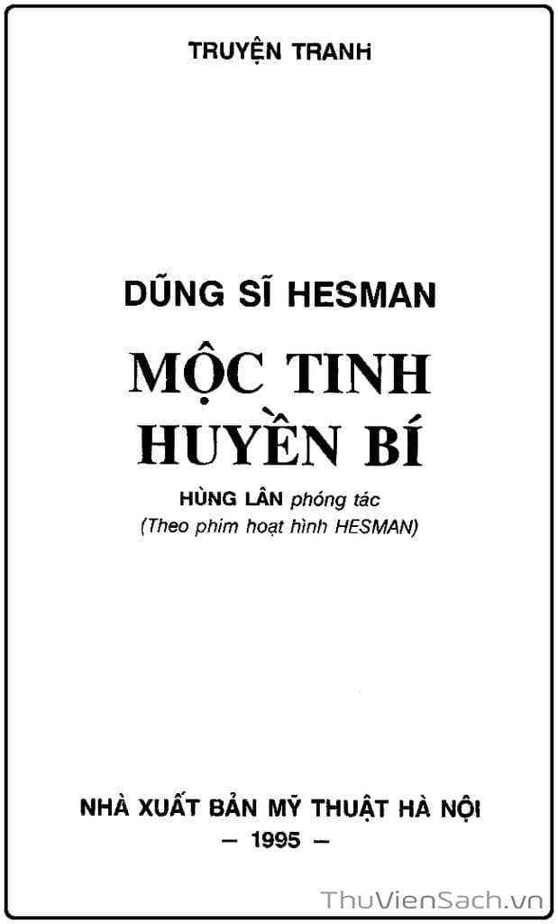 Truyện Tranh Dũng Sĩ Hesman trang 6144