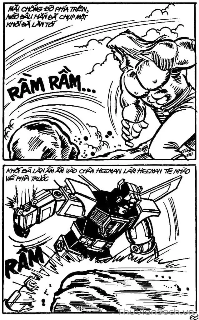 Truyện Tranh Dũng Sĩ Hesman trang 4