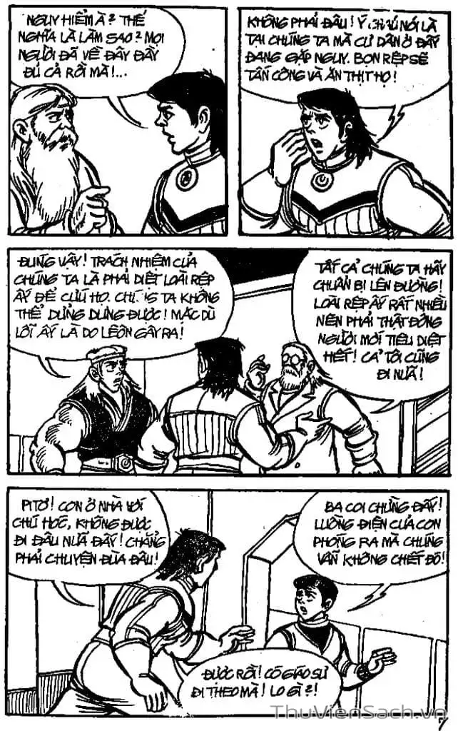 Truyện Tranh Dũng Sĩ Hesman trang 4
