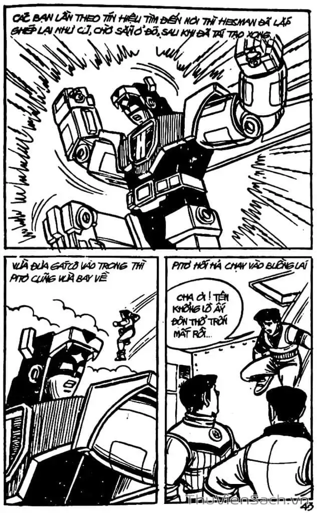 Truyện Tranh Dũng Sĩ Hesman trang 4