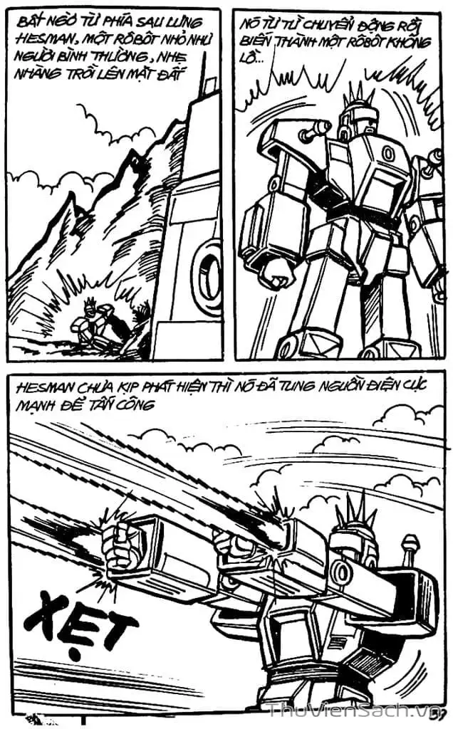 Truyện Tranh Dũng Sĩ Hesman trang 4