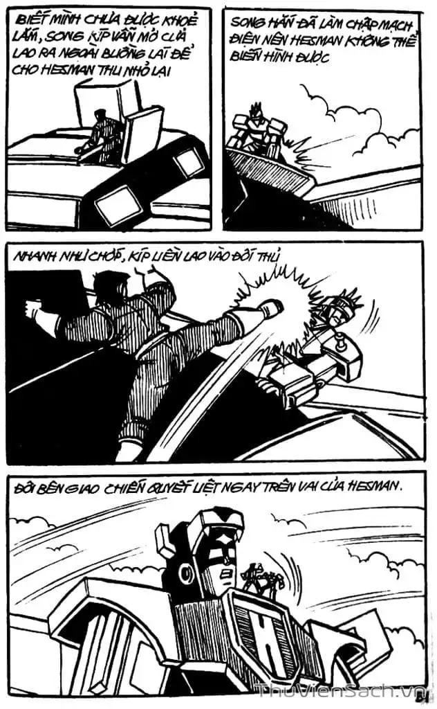 Truyện Tranh Dũng Sĩ Hesman trang 4