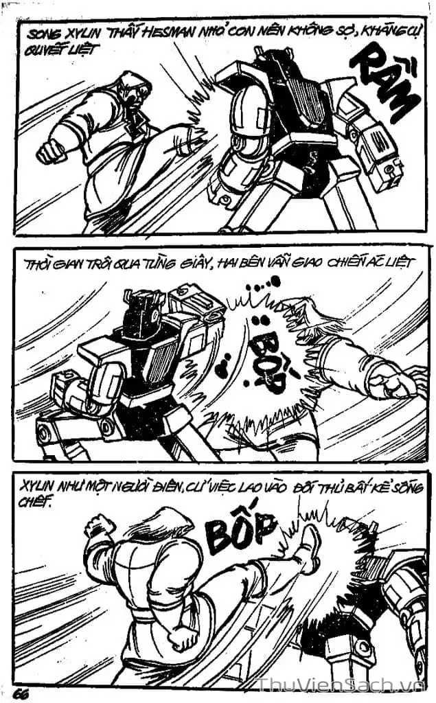 Truyện Tranh Dũng Sĩ Hesman trang 4