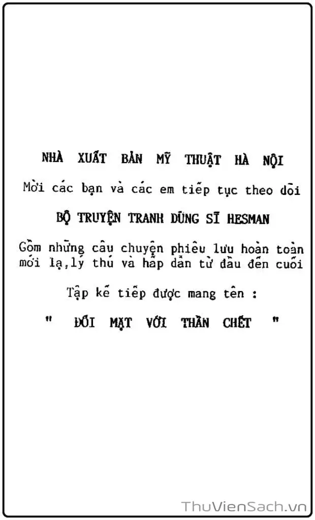 Truyện Tranh Dũng Sĩ Hesman trang 4