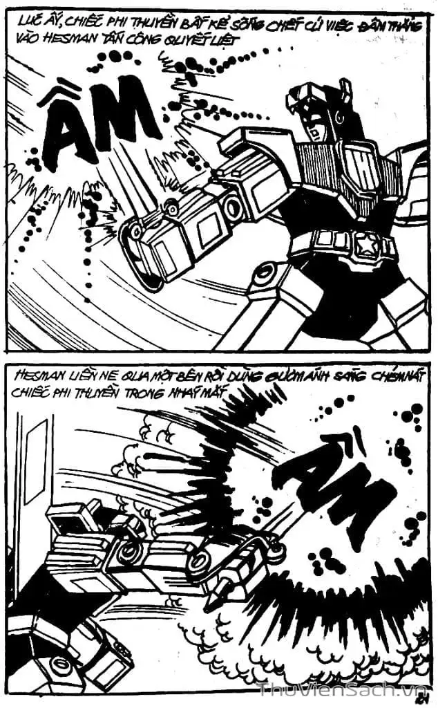 Truyện Tranh Dũng Sĩ Hesman trang 4