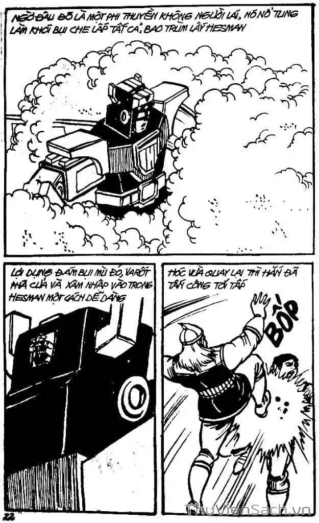 Truyện Tranh Dũng Sĩ Hesman trang 4