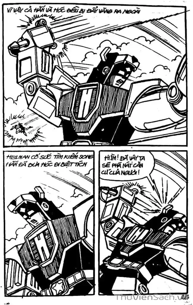 Truyện Tranh Dũng Sĩ Hesman trang 4