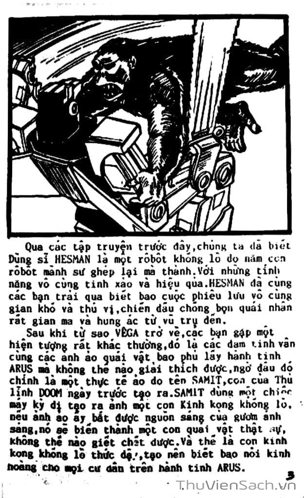 Truyện Tranh Dũng Sĩ Hesman trang 4