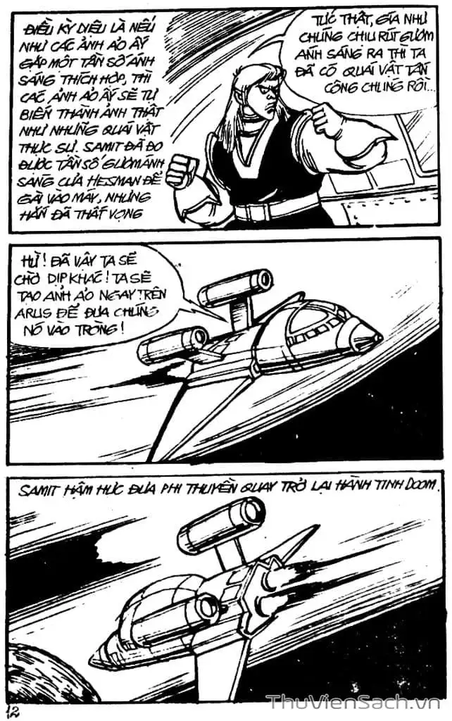 Truyện Tranh Dũng Sĩ Hesman trang 4