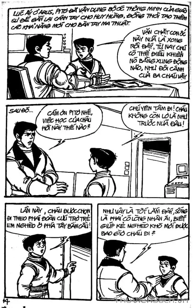 Truyện Tranh Dũng Sĩ Hesman trang 4