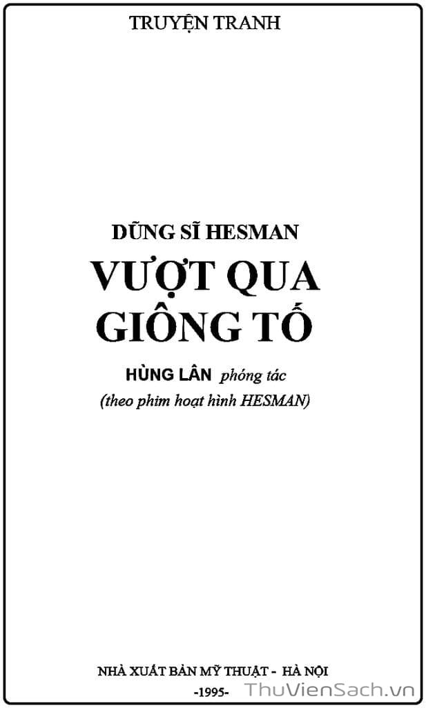 Truyện Tranh Dũng Sĩ Hesman trang 6624