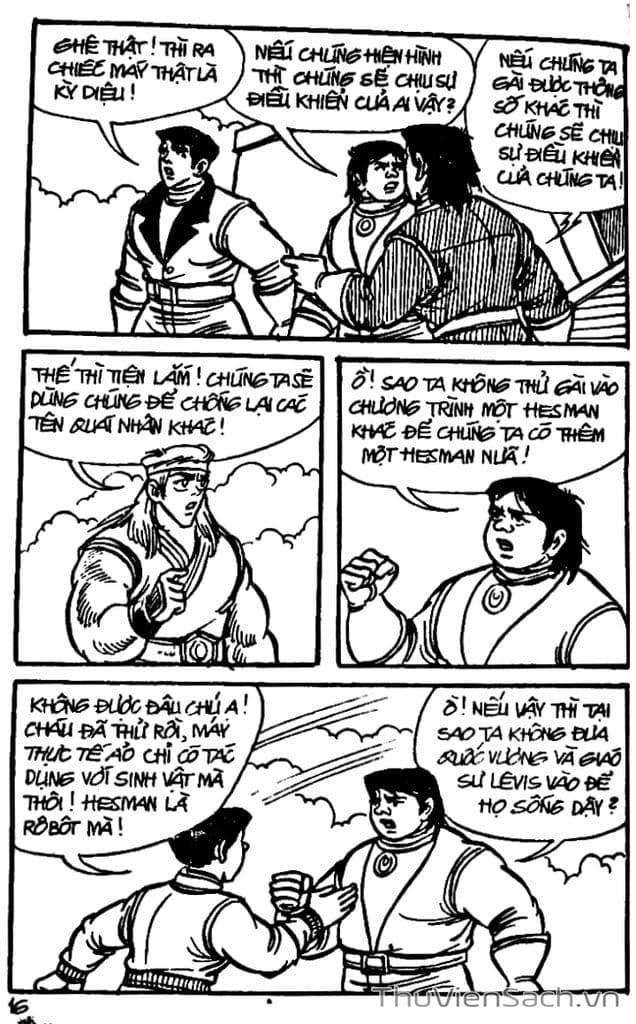Truyện Tranh Dũng Sĩ Hesman trang 4