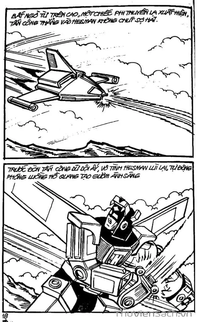 Truyện Tranh Dũng Sĩ Hesman trang 4