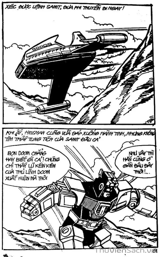 Truyện Tranh Dũng Sĩ Hesman trang 4