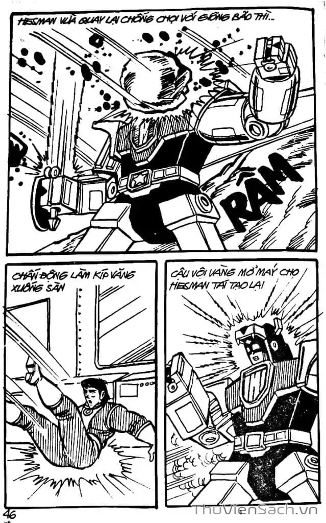 Truyện Tranh Dũng Sĩ Hesman trang 4