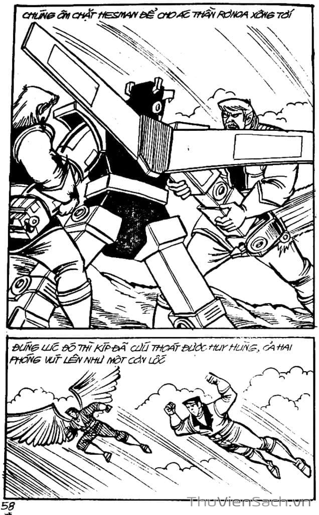 Truyện Tranh Dũng Sĩ Hesman trang 4