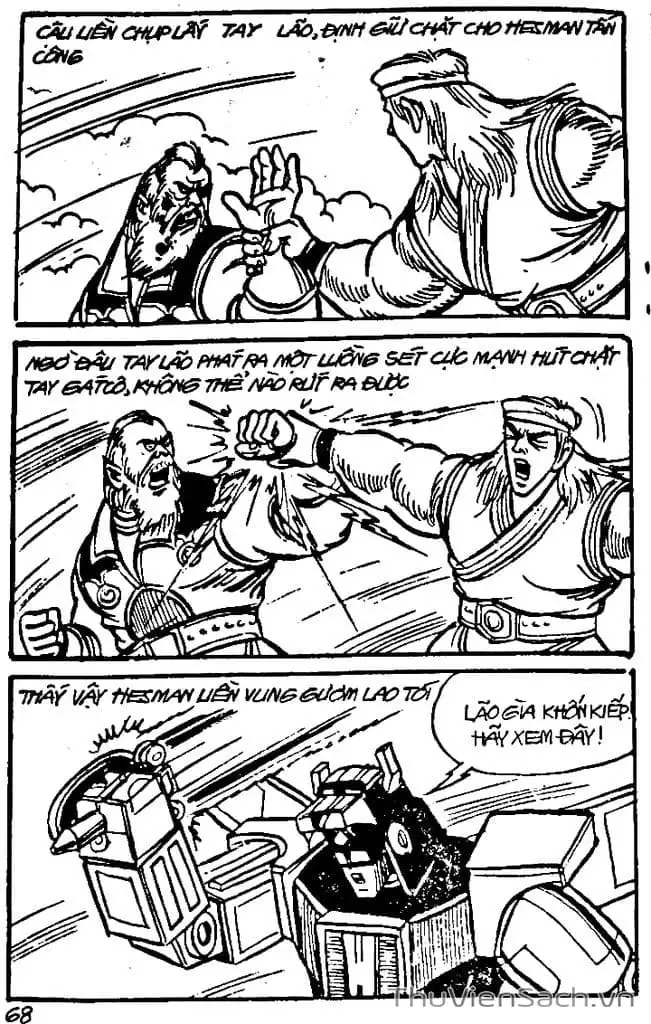 Truyện Tranh Dũng Sĩ Hesman trang 4