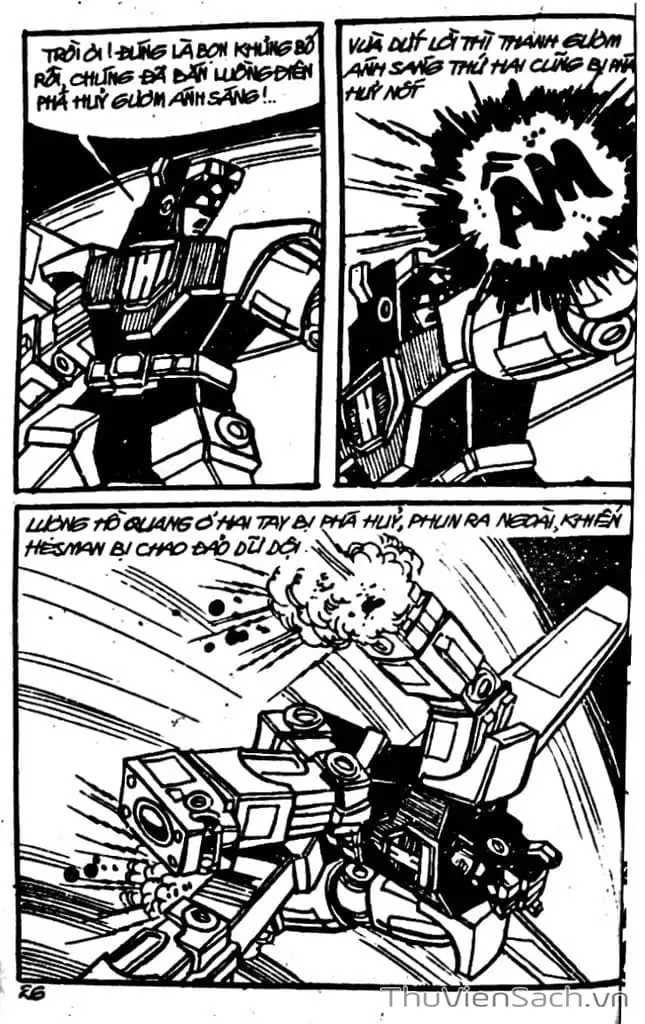 Truyện Tranh Dũng Sĩ Hesman trang 4